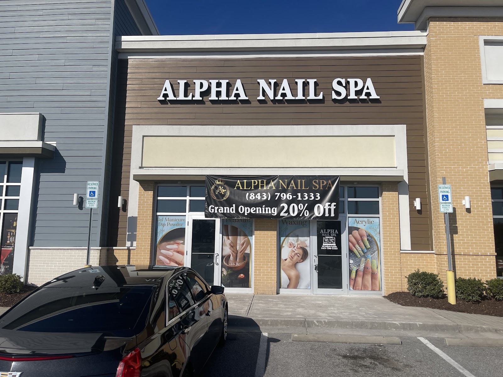 Alpha Nail Spa logo